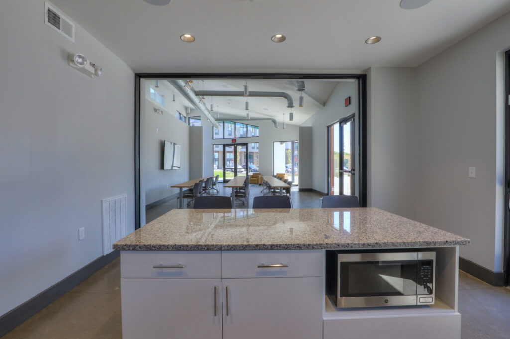 26th and Clarksville Community center building community center building