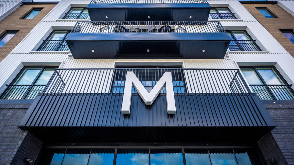 AC_0004_Muse_0001 Condominium, façade, balcony, exterior building, Muse