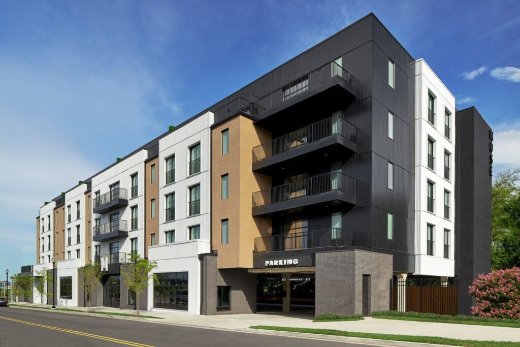 Centric+Muse new construction, condominium, STR, building, Nashville