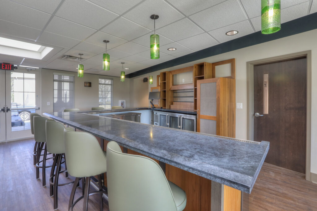 Fairview-Golf-Facility-club-house-01 Club, Club room, indoor, sports facility, new construction