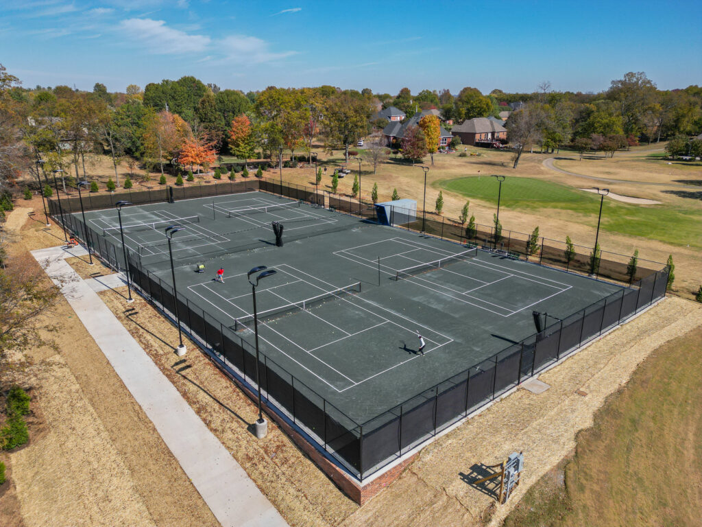 Fairview-Golf-Facility-Tennis-Courts-01 Tennis, courts, addition, outdoor Tennis, Tennis courts, outdoor, indoor, sports facility, new construction