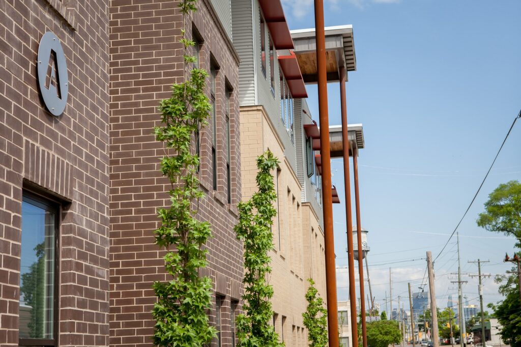 View More: http://jadiethomasphotographycom.pass.us/avenue-construction-lob Woodstock, apartments, exterior