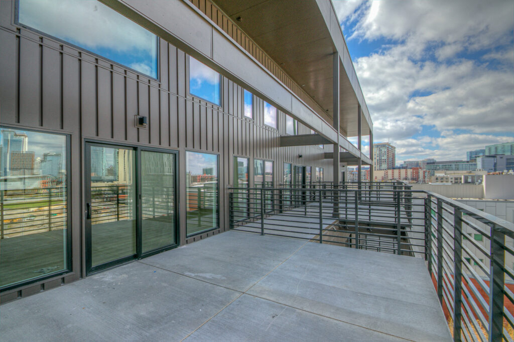 Hyve Nashville Condo Building Hyve, Nashville, Condo, building, construction, PieTown, Balcony, Exterior