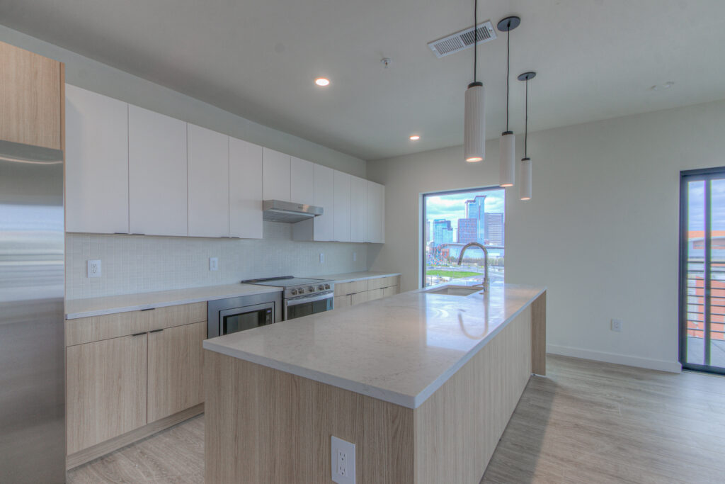 Hyve Nashville Condo Building Hyve, Nashville, Condo, building, construction, PieTown, Interior, Kitchen