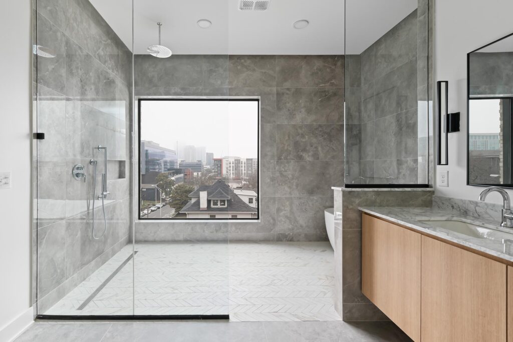 Malvern Condominium Building Malvern, Condominium, Condo, Building, Construction, Modern, Bathroom, Bath