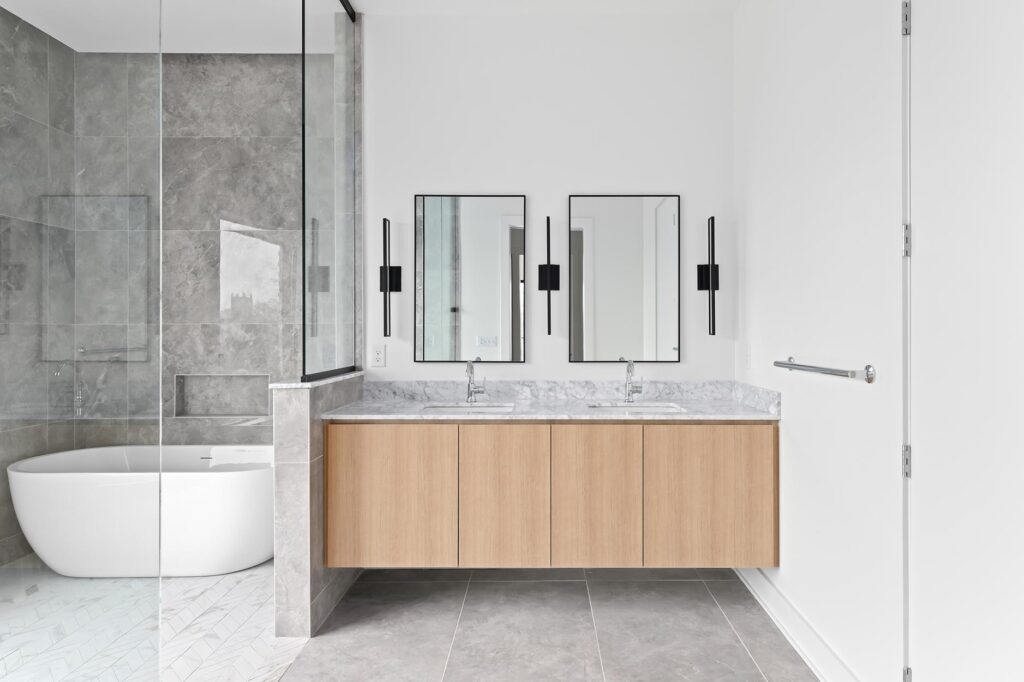 Malvern Condominium Building Malvern, Condominium, Condo, Building, Construction, Modern, Bathroom, Bath