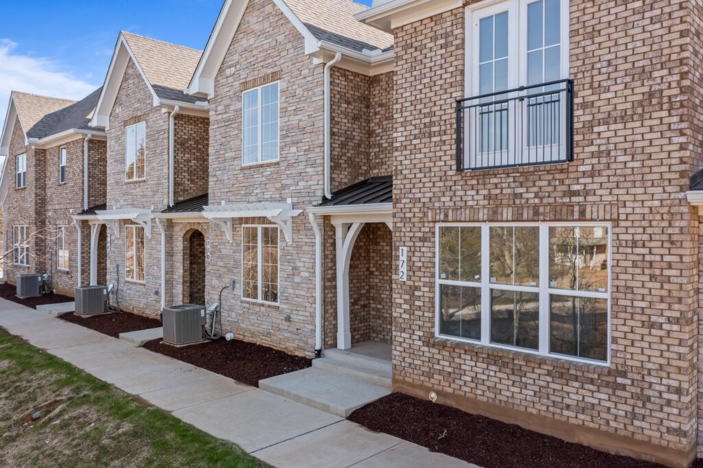Mount_Juliet_Hibbett_Station_03 Townhomes, Construction, Exterior, Masonry
