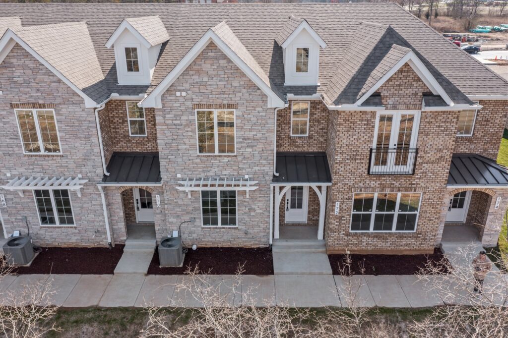 Mount_Juliet_Hibbett_Station_02 Townhomes, Construction, Exterior, Masonry