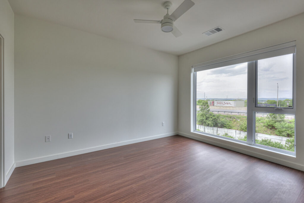 Reeve_Apt_Bedroom_01 Interior, Apartment, Building, Nashville, Construction, Bedroom, Bright