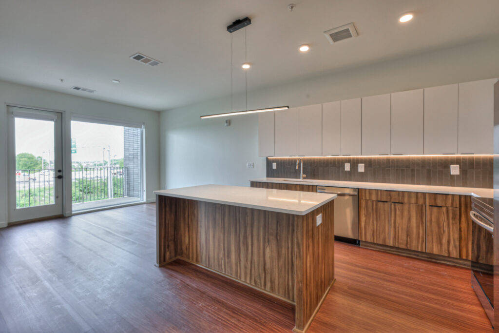 Reeve_Apt_Kitchen_02 Interior, Apartment, Building, Nashville, Construction, Kitchen