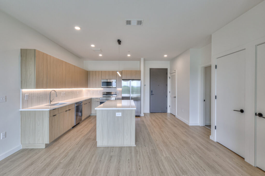 Reeve_Apt_Kitchen_03 Interior, Apartment, Building, Nashville, Construction, Kitchen