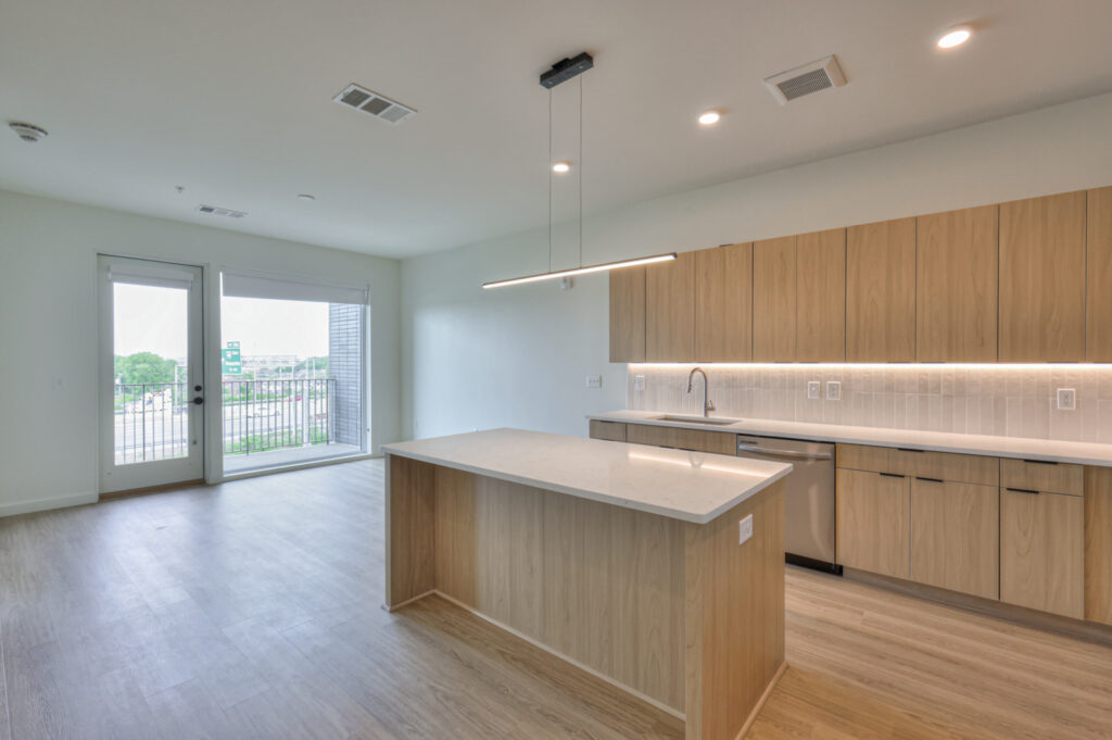 Reeve_Apt_Kitchen_05 Interior, Apartment, Building, Nashville, Construction, Kitchen
