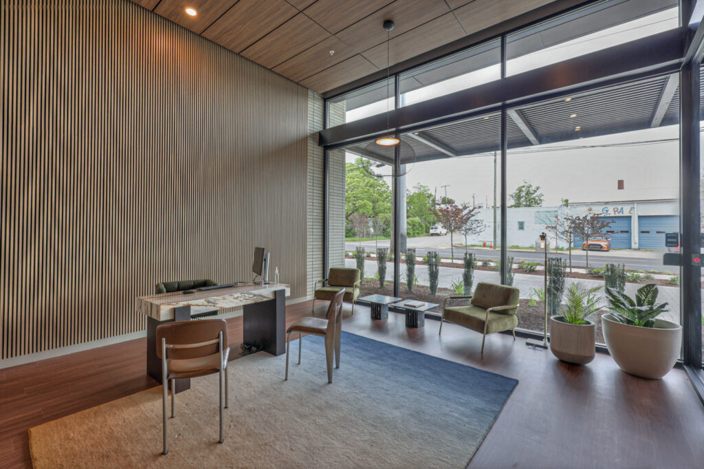 Reeve_Apt_Leasing_Office_01 Interior, Apartment, Building, Nashville, Construction, Leasing, Office, Lobby