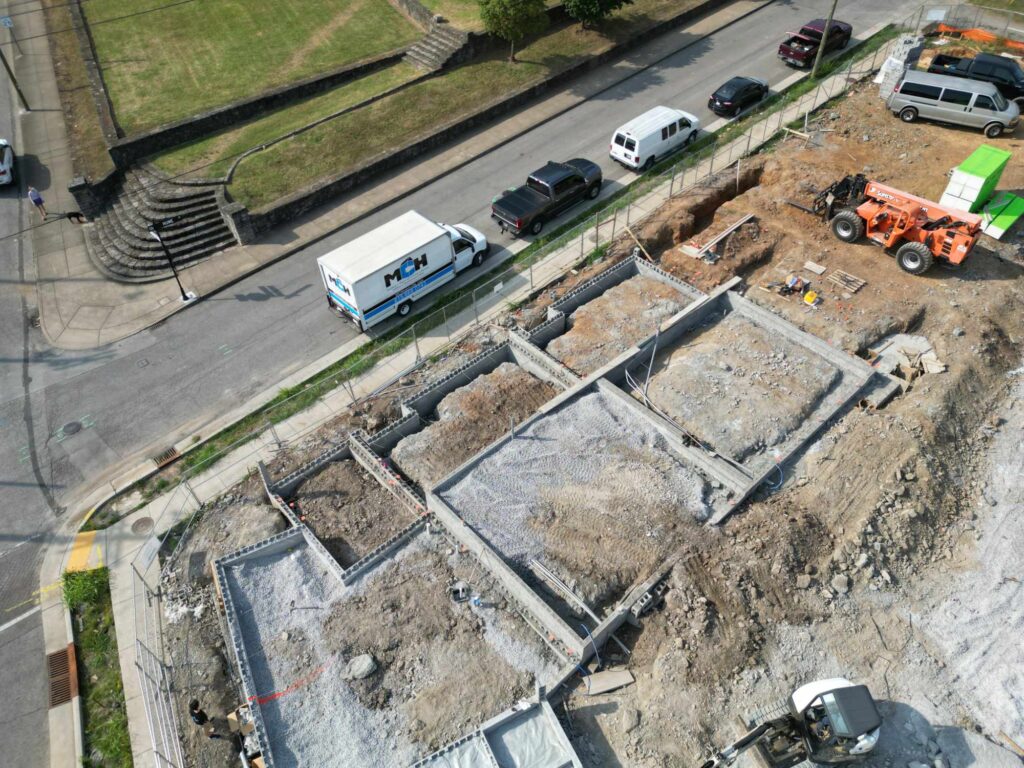 default Multifamily, Construction, Nashville, sitework,