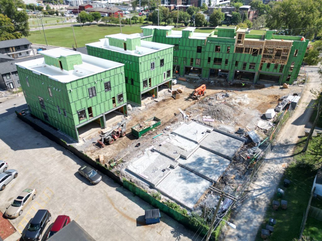 default Building, Construction, multifamily, sitework, framing