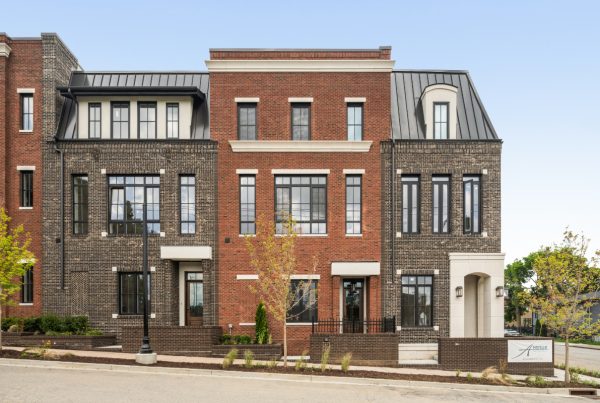 Exterior, building, construction, brick, multifamily