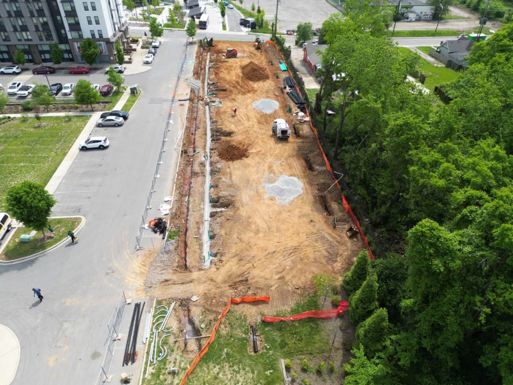 26th-and-clarksville-phase4-043 Multifamily, Condos, Nashville, Construction, Sitework