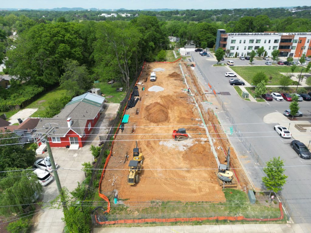 26th-and-clarksville-phase4-01 Multifamily, Condos, Nashville, Construction, Sitework